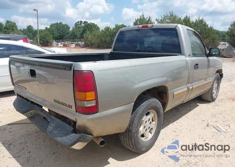 2001 Chevrolet Silverado 1500 Ls из США, поврежденный, VIN 1GCEC14V61Z209099